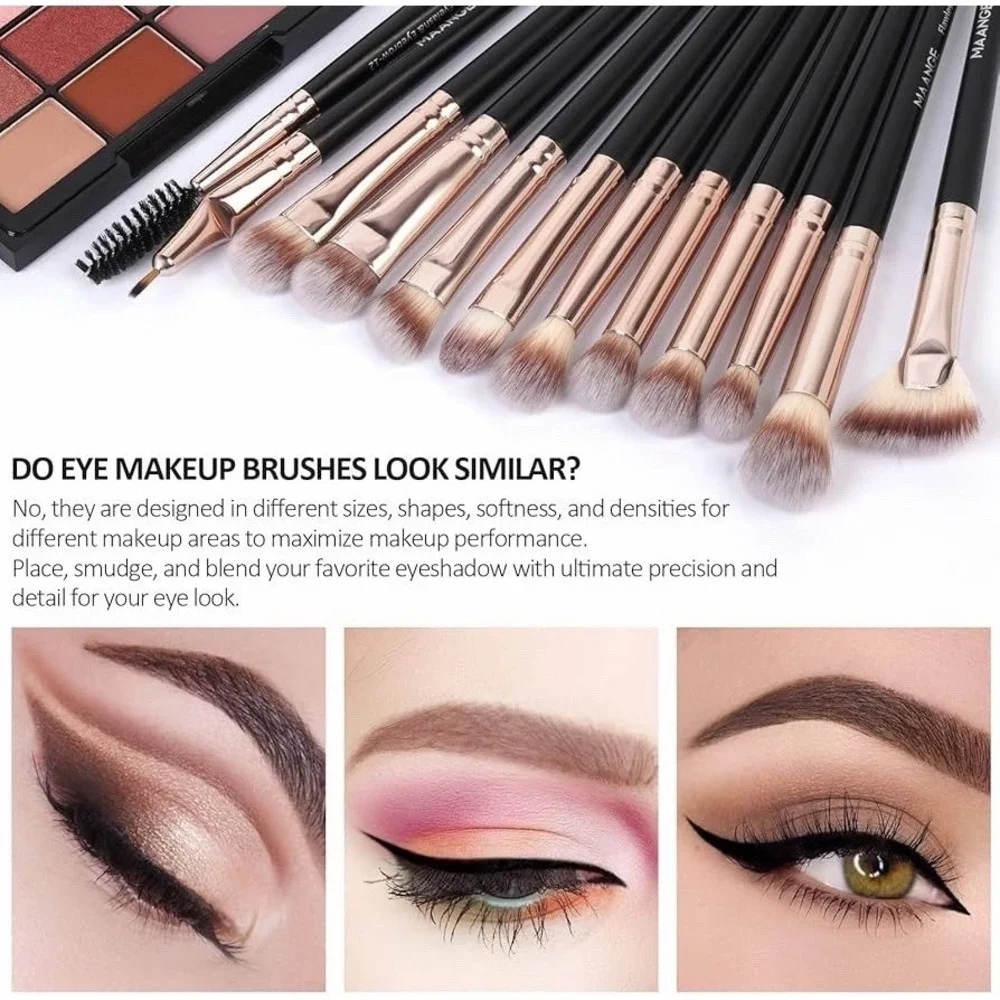 Makeup Brushes, 18‎ Pcs Professional Premium Synthetic Makeup Brush Set
